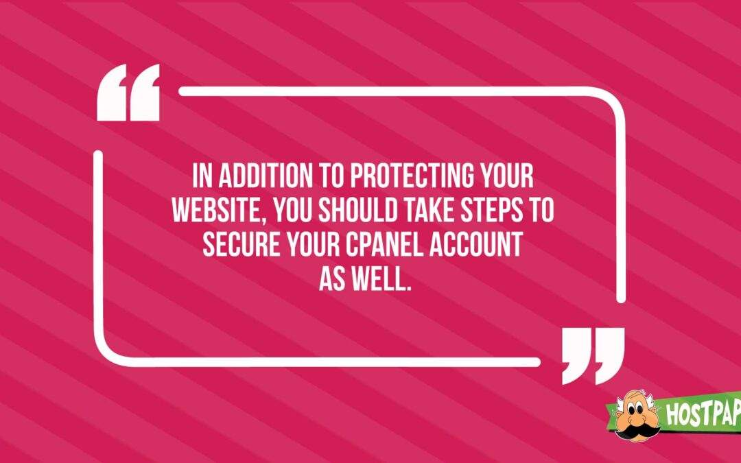 cPanel Tips for Improved Website Security