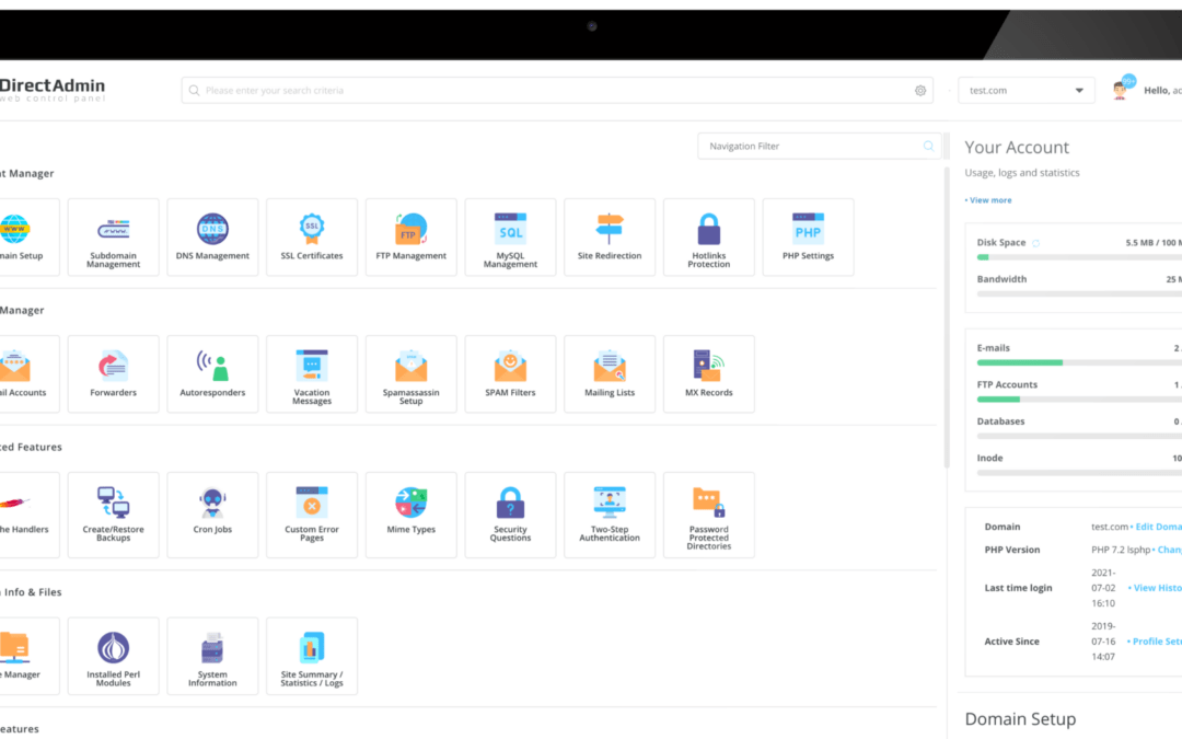 Reseller Hosting with DirectAdmin: Managing Multiple Accounts