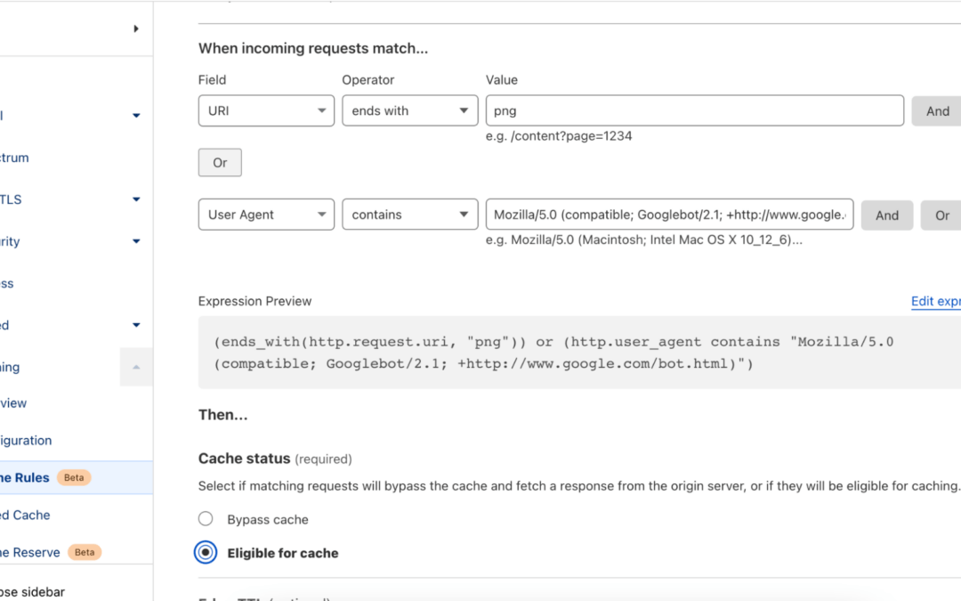 Using Cloudflare Page Rules: Customizing Your Website Behavior